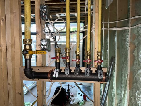 Gas line job photo 7