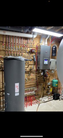 Tankless water heater and boiler job photo 3